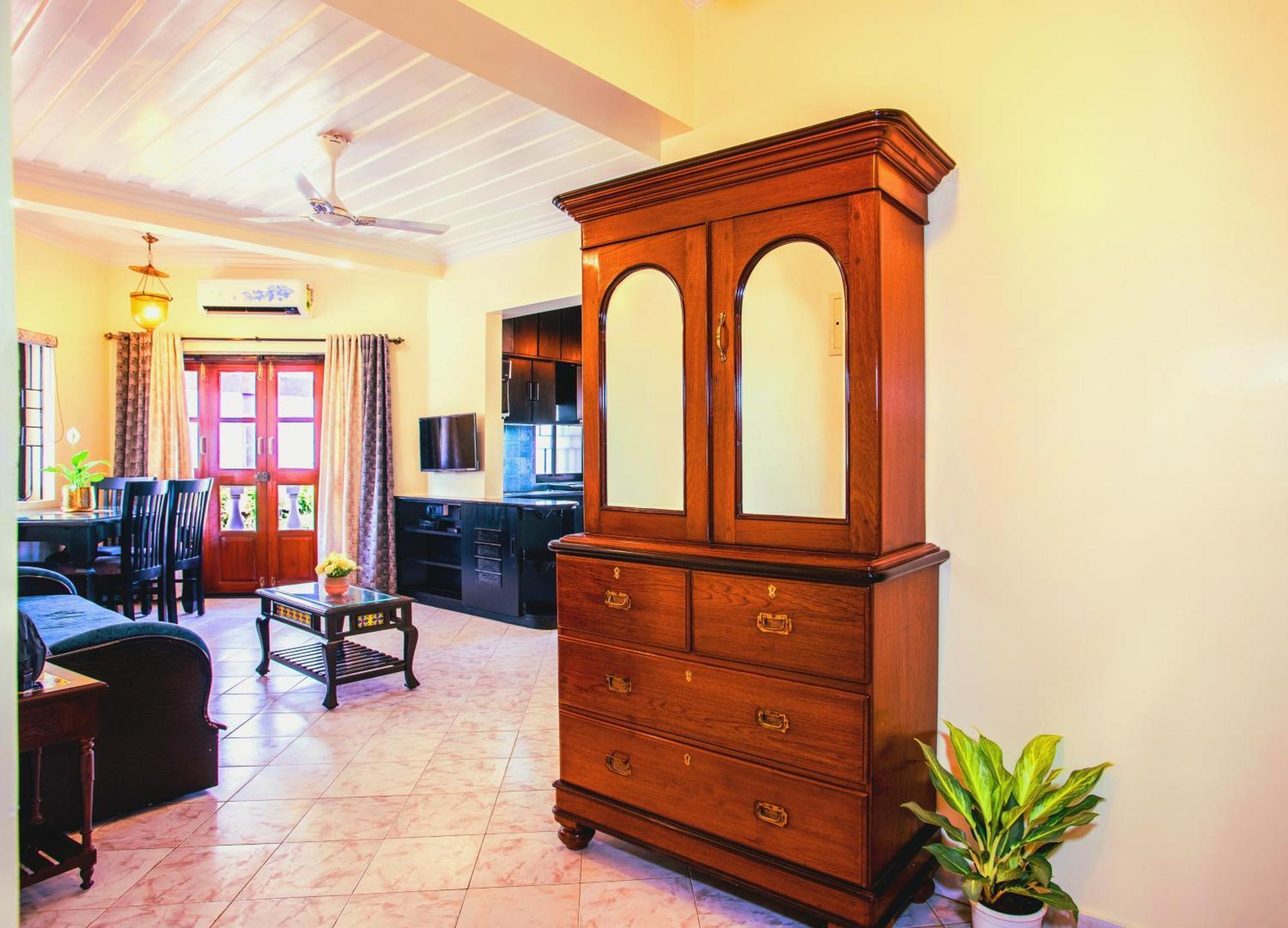 'Golden Sea Pearl' 1 Bhk Beach Apartment Benaulim Extérieur photo